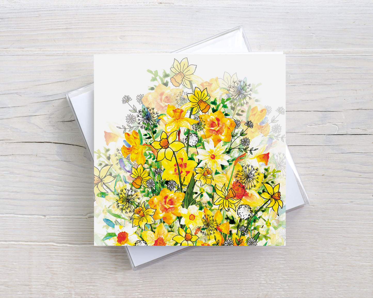 'Dazzling Daffodils' Greeting Card