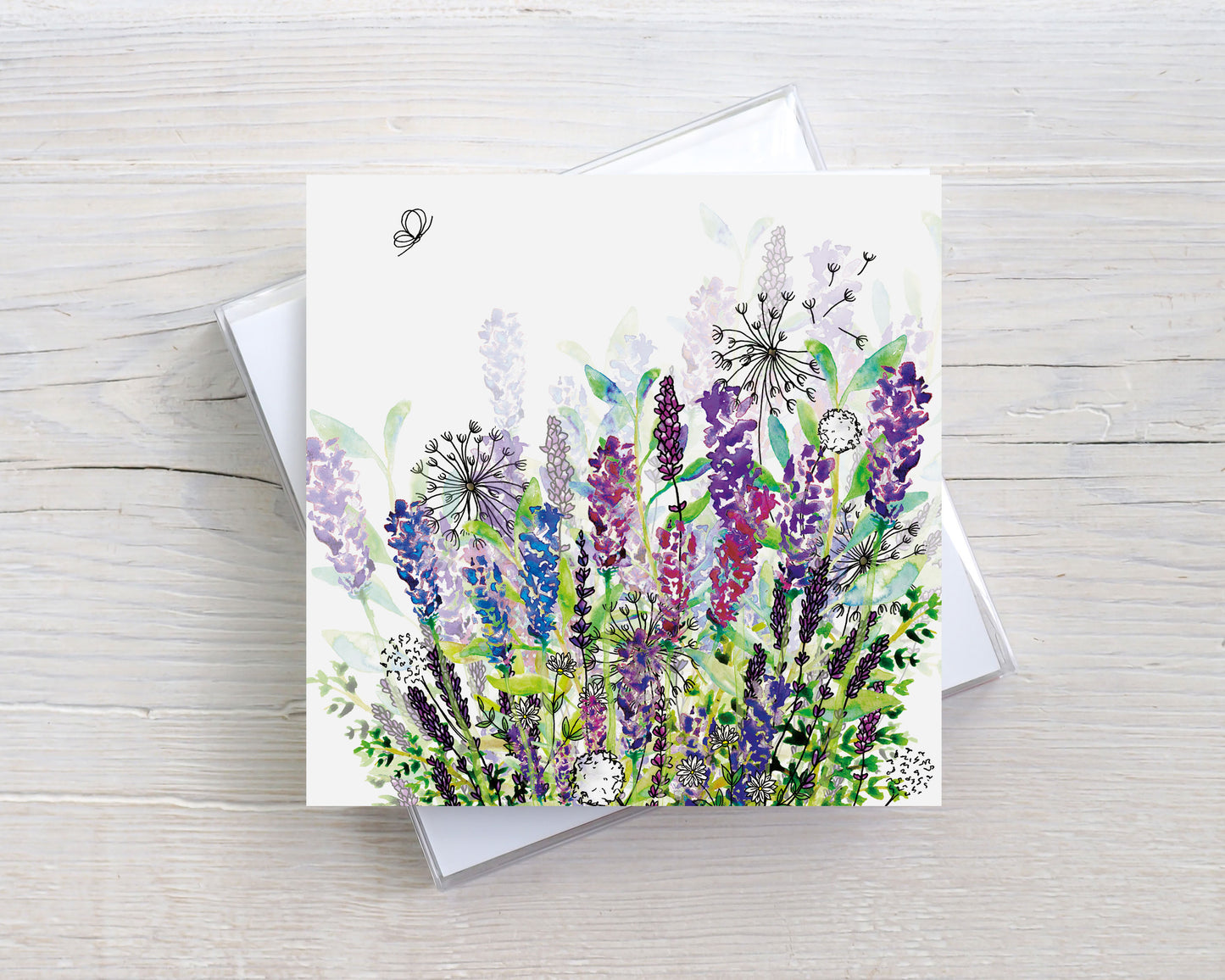 'Fresh Lavender' Greeting Card
