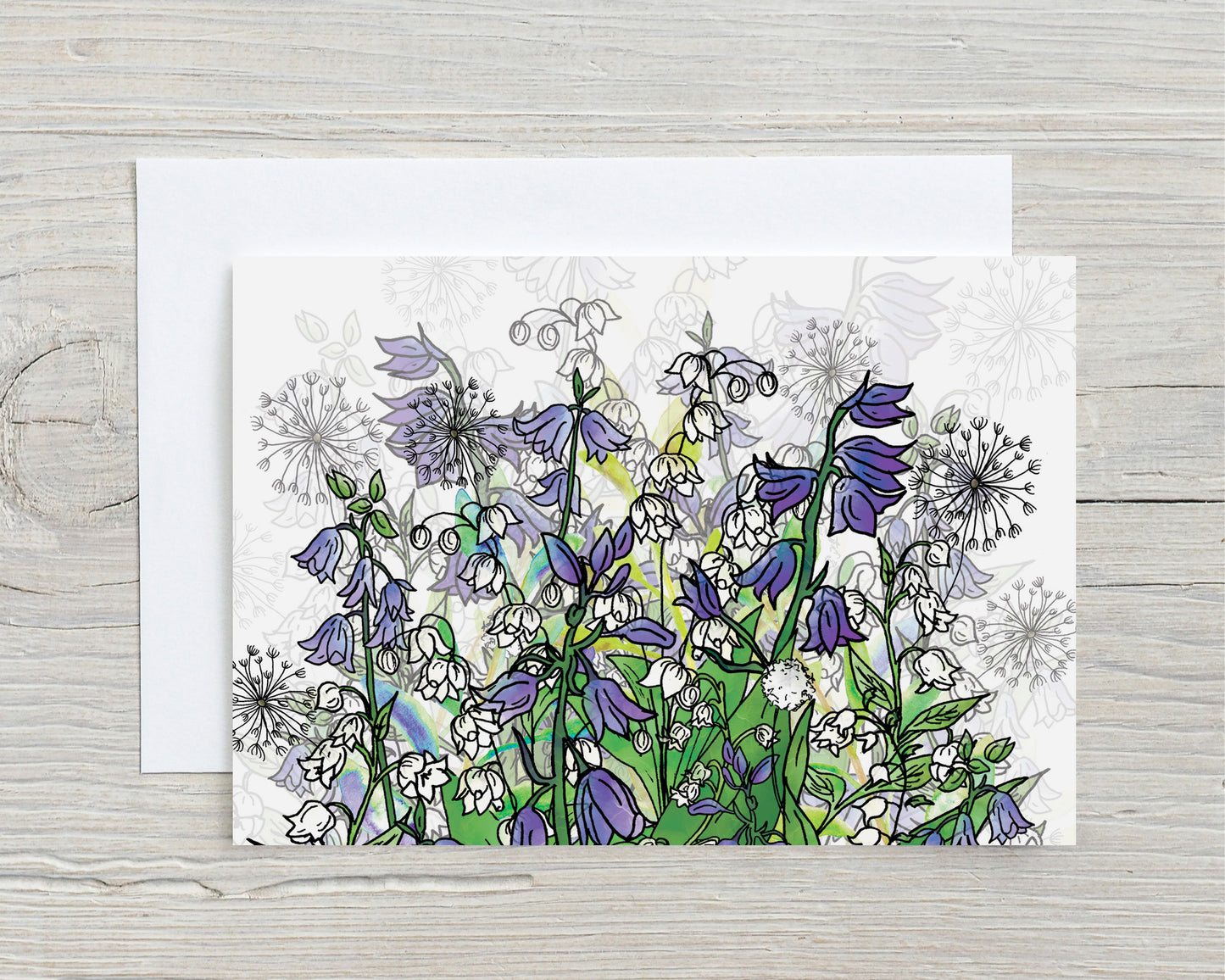 'May Flowers' Notecards