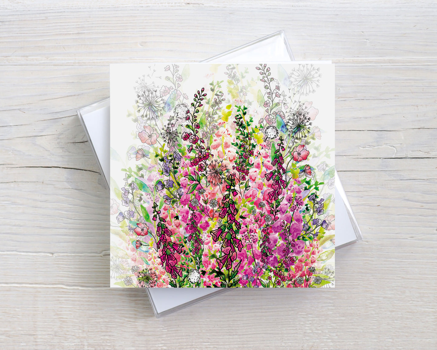 'Pretty in Pink' Greeting Card