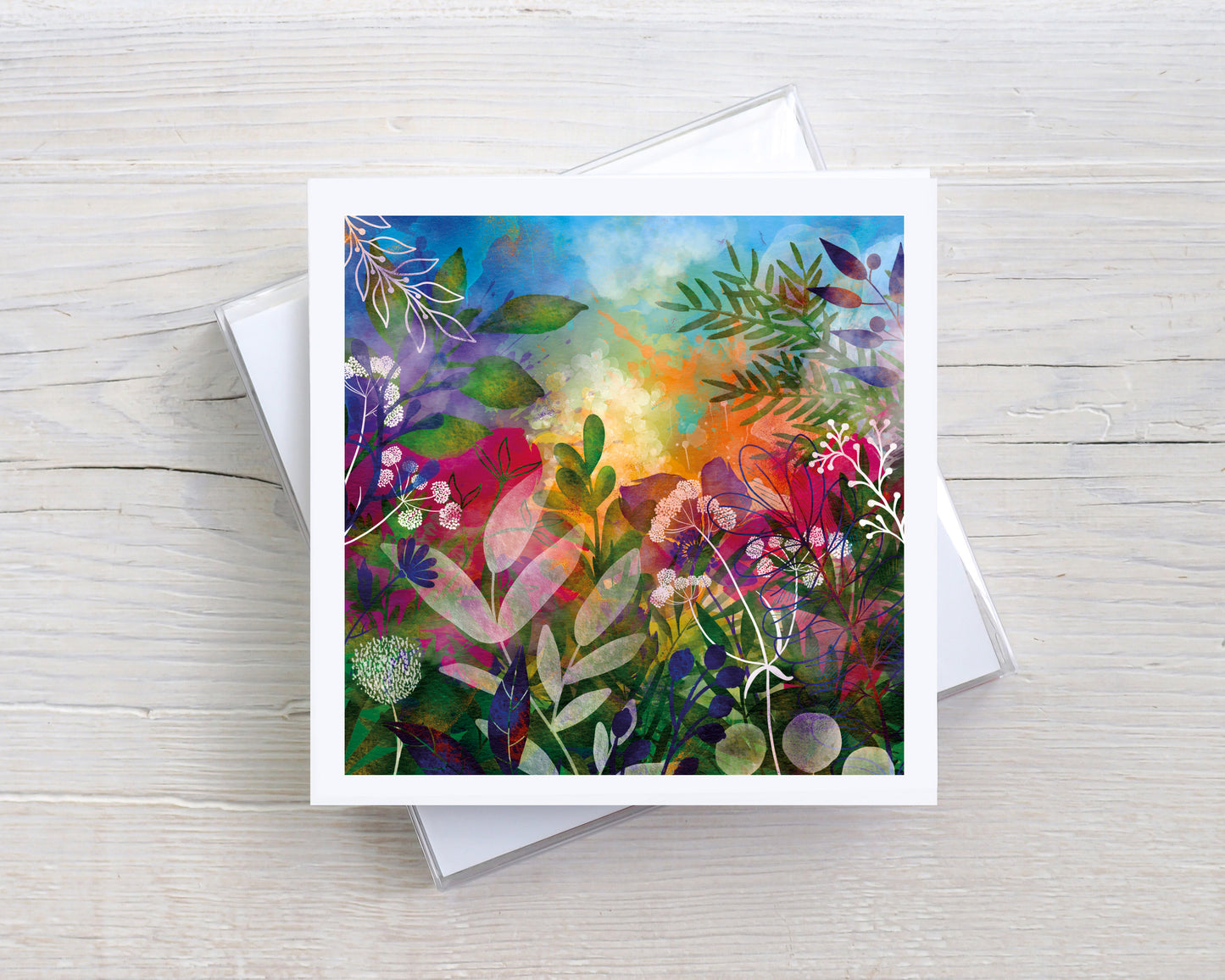 'Summer Oasis' Greeting Card