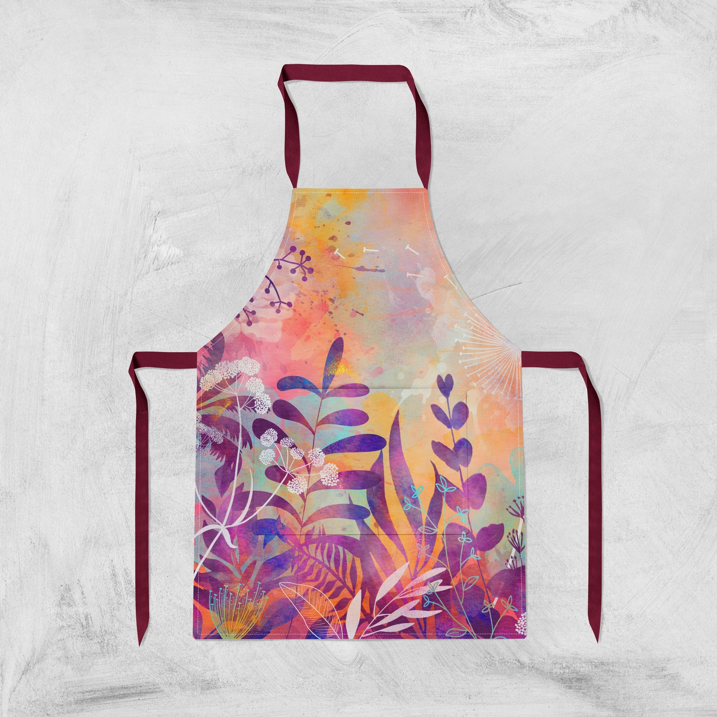 'Sunblush Peach Sky' Apron