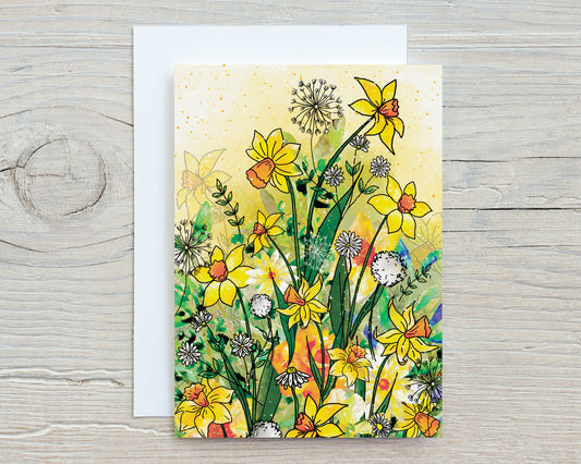 'Daffodil Garden' Notecards