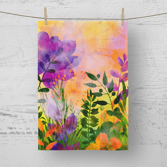'Springtime' Tea Towel