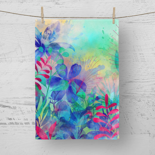 'Summer Morning Haze' Tea Towel