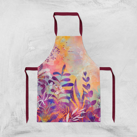 'Sunblush Peach Sky' Apron