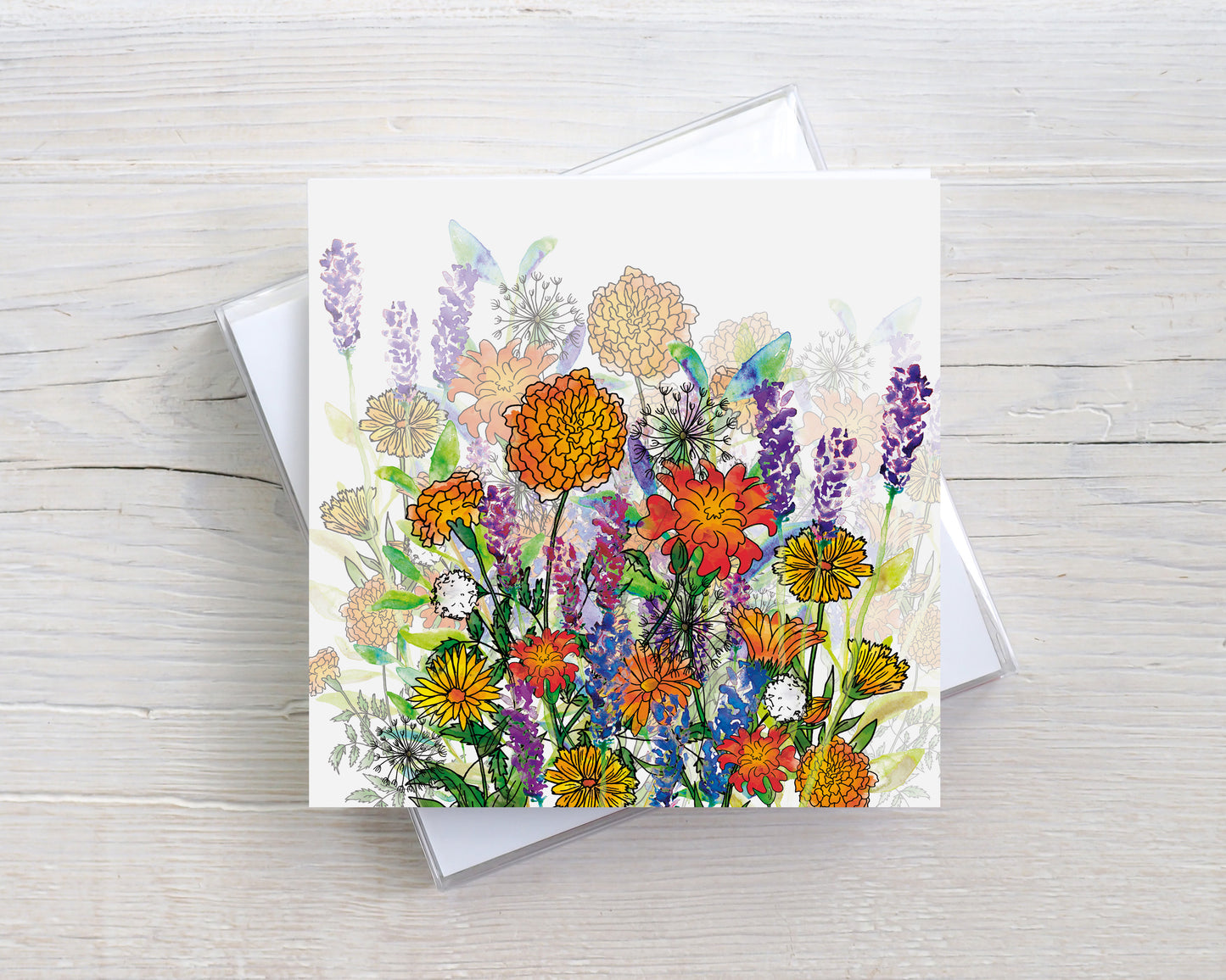 'Sunset Glow' Greeting Card