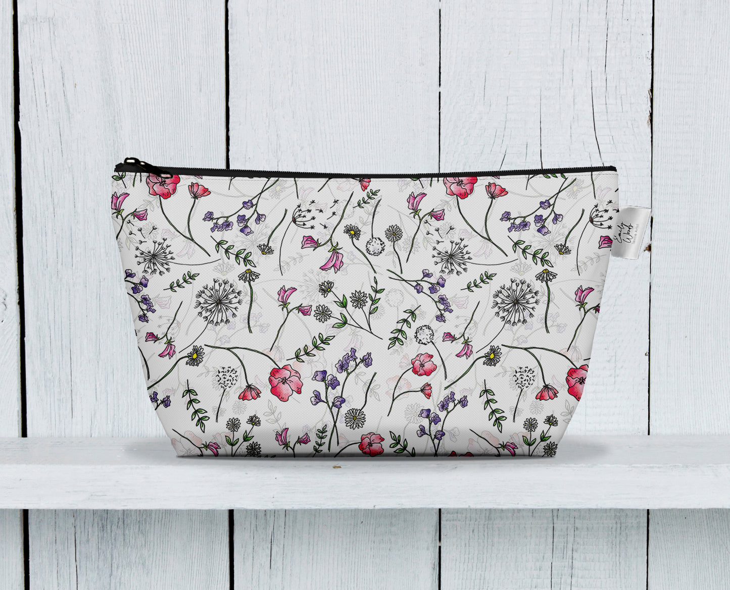 'Sweet Pea' Small Wash Bag